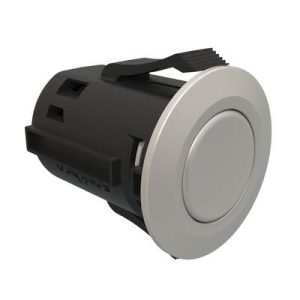 Point Coat Hook, Snap-in, Round Satin Flange, Satin Hook