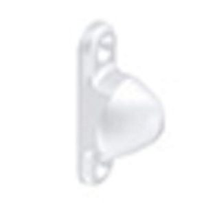 Doorkeeper for Omni Latch, Tall, White