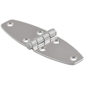 Hinge, Large Leaf, Large Leaf, 38 mm (1.50 in) Long, 304 Stainless Steel, Passivated