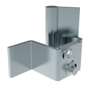 Removable Concealed Hinge, Concealed Assembly, Steel, Blue Zinc - Image 1