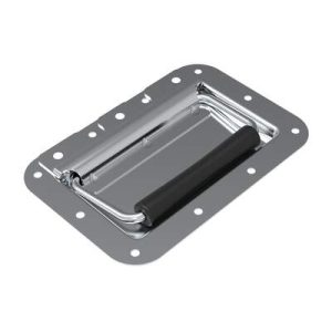 Crate Handle, 160 mm width, Steel, Zinc Plated, Bright