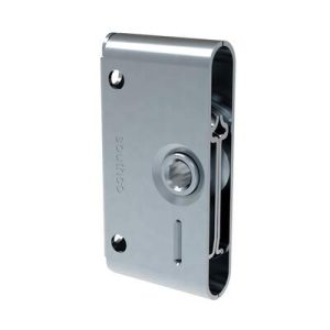 Rotolock Butt-Joint Panel Fastening Latch, Mortise Mount, Standard Latch, Steel, Zinc, Hot-Dip Galvanized