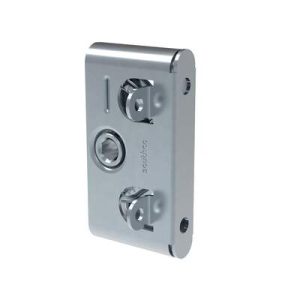 Rotolock Butt-Joint Panel Fastening Latch, Rear Mount, Standard Latch, Steel, Hot-Dip Galvanized