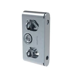 Rotolock Butt-Joint Panel Fastening Latch, Rear Mount, Standard Latch, Steel, Hot-Dip Galvanized