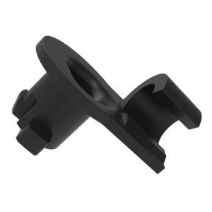 Cable Retaining Clip, Fits R4-25 Latches, Acetal, Black