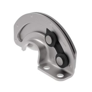Concealed Hinge, 90° Free-swinging Style, Stainless Steel, Passivated