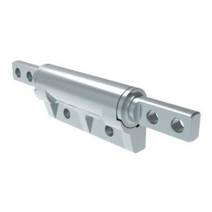 Constant Torque Hinge, Asymmetric , Rivet / Screw (thru hole), Zinc Alloy, Natural