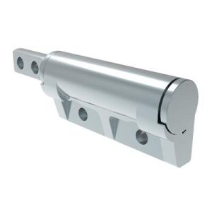 Constant Torque Hinge, Sy mmetric, Forward Torque 4.06 N-m (36 in-lbf), Reverse Torque 4.06 N-m (36 in-lbf), Rivet / Screw (thru hole), Zinc Alloy, Natural - Image 1