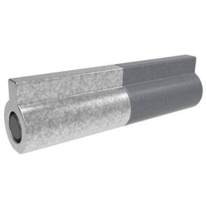 Constant Torque Hinge, Sy mmetric, Forward Torque 0.08 N-m (.7 in-lbf), Reverse Torque 0.08 N-m (.7 in-lbf), Press-in, Zinc Alloy, Natural - Image 1