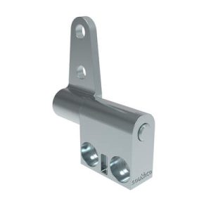 Constant Torque Hinge, Symmetric, Forward Torque 0.51 N-m (4.5 in-lbf), Reverse Torque 0.51 N-m (4.5 in-lbf), Rivet / Screw (thru hole), Zinc Alloy, Natural