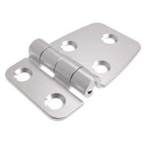 Friction Hinge, 1.7Nm Forward Torque, Small Leaf, Medium Leaf, 38 mm (1.50 in) Long, 304 Stainless Steel, Passivated