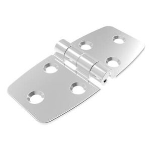 Friction Hinge, 1.7Nm Forward Torque, Medium Leaf, Medium Leaf, 38 mm (1.50 in) Long, 316 Stainless Steel, High Gloss