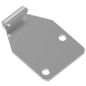 Toggle Style Draw Latch, Keeper, Stainless Steel, Passivated - Image 1