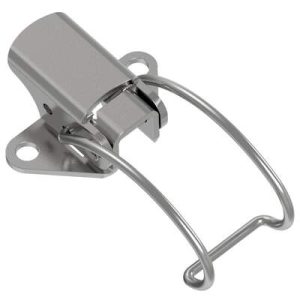 Toggle Style Draw Latch, Small Size, Exposed Mount, Stainless Steel, Passivated