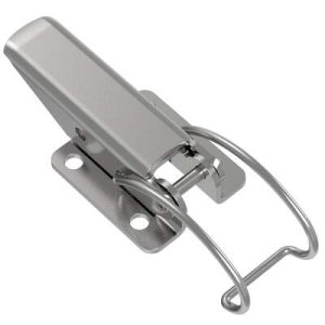 Toggle Style Draw Latch, Medium Size, Exposed Mount, Stainless Steel, Passivated