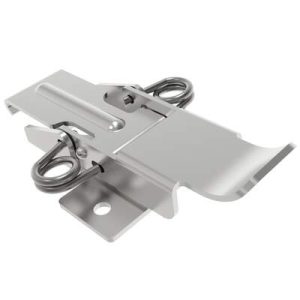 Draw Latch, No Restriction, Short Blade, Stainless Steel, Natural