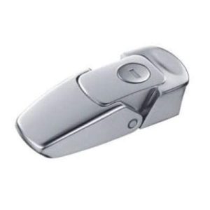 Draw Latch, Key Locking, Large Size, Zinc Alloy, Chrome Plated, Bright