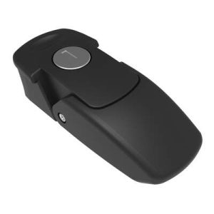 Draw Latch, Key Locking, Large Size, Zinc Alloy, Powder Coat, Black